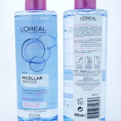 LOREAL MICELLAR WATER SOFT 400ML