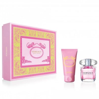Versace Bright Crystal 30ml EDT Spray / 50ml Perfumed Body Lotion