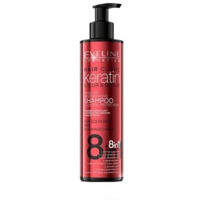KERATIN COLOUR & REPAIR SHAMPOO 8IN1 245ML